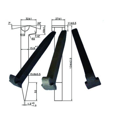kopen Q235 een Staalkwaliteit 4,8 6,8 8,8 10,9 Schroefbout voor Houten Dwarsbalk online manufacture