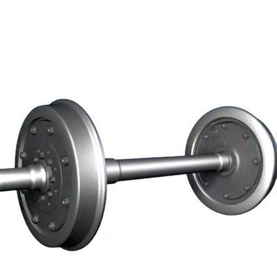 kopen Roestvrij staaldelen AAR Spoorweg Wheelset voor Hijstoestelkarretje online manufacture