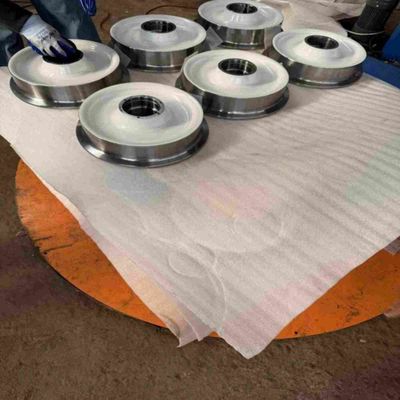 kopen Ronde voertuigwielen van gesmeed gelegeerd staal voor ultieme corrosiebescherming in zwart of zilver online manufacture