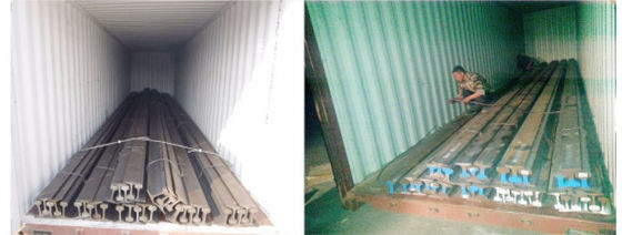 ODM Railway Steel Track Rail 6-12m Length Q235 55Q U71Mn Grade