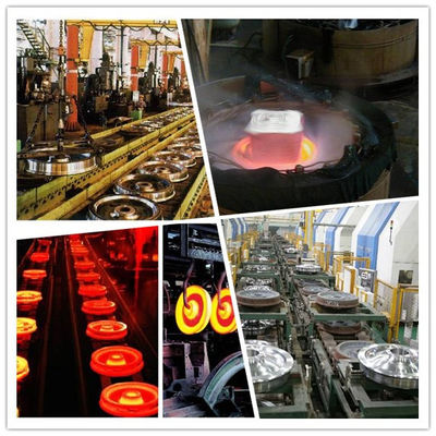 Forged Casting Train Rail Wheels 34 Inches For Rail Freight Car Trains