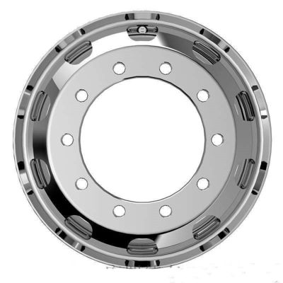 kopen De Vrachtwagenwielen van het legerings Materiële Aluminium, Gesmeed 6061 T6-Wiel 1000mm Diameter 20Kg online manufacture