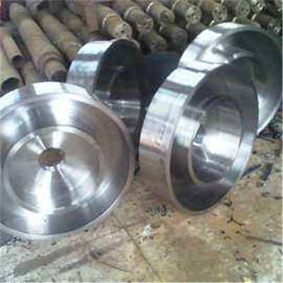 8" Light Duty Steel Rail Wheel Guide Rail Wheel Iron Railway Wheel Steel Forged Rail Wheels