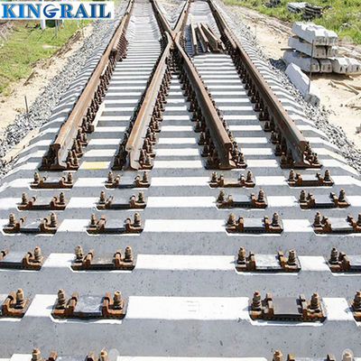 ASCE 75 Steel Track Rail Heavy Railway R260 or R320Cr hardness