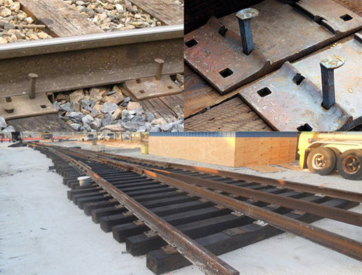 ASCE 75 Steel Track Rail Heavy Railway R260 or R320Cr hardness