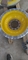 EN 10204 diameter 640mm de aanhangwagenwielen van de spoorvrachtwagen met gele het schilderen kleur