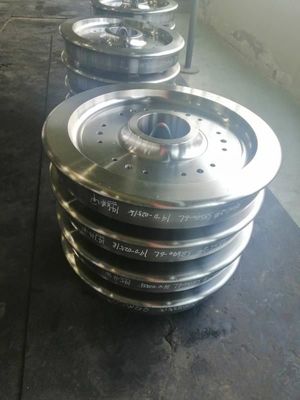 Van het het staalspoor van China oem van de wielenexporteurs het staalspoor rijdt de wielen 36inch van het staalspoor