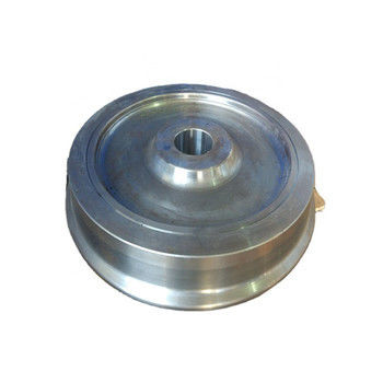 Van een flens voorzien Gesmeed Staal Crane Traveling Railway Wheels