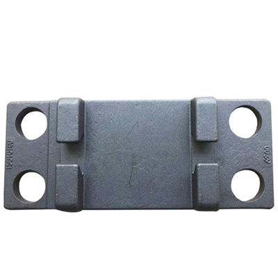 AREMA Standard Steel Railroad Rail Track Tie Plates voor spoorwegbouwproject