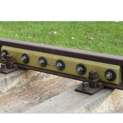 De Vissenplaten van de staalspoorweg voor t-Type Gidsspoor met 4 Gaten 6 Gaten
