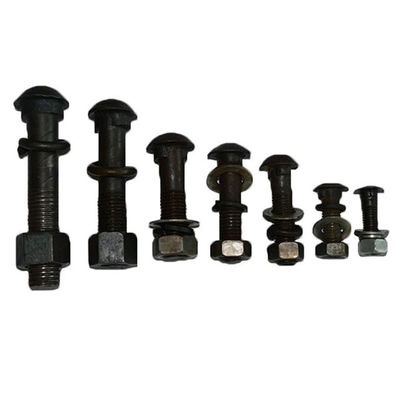 Hot DIP Galvaniserende Carbon Steel Rail Fish Plate Bolt China Manufacturer
