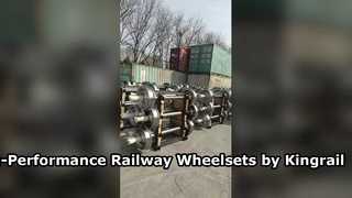 Hoogwaardige spoorwielsets van Kingrail